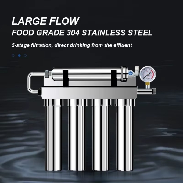 Sistema de ósmosis inversa 4 etapas para jarras de agua+ UltraFiltración