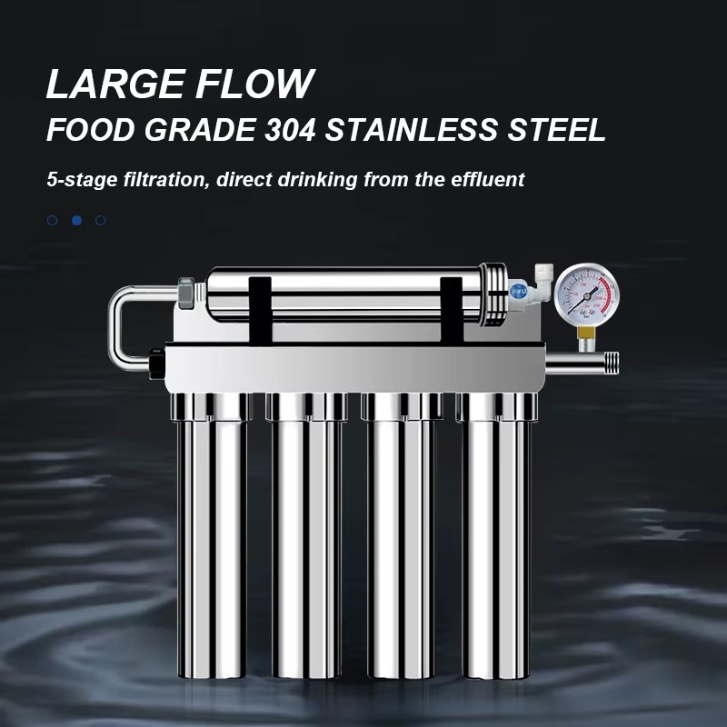Sistema de ósmosis inversa 4 etapas para jarras de agua+ UltraFiltración