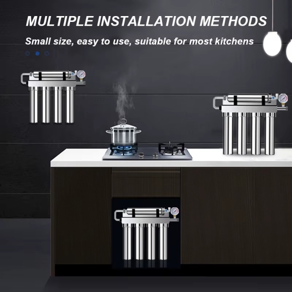 Sistema de ósmosis inversa 4 etapas para jarras de agua+ UltraFiltración