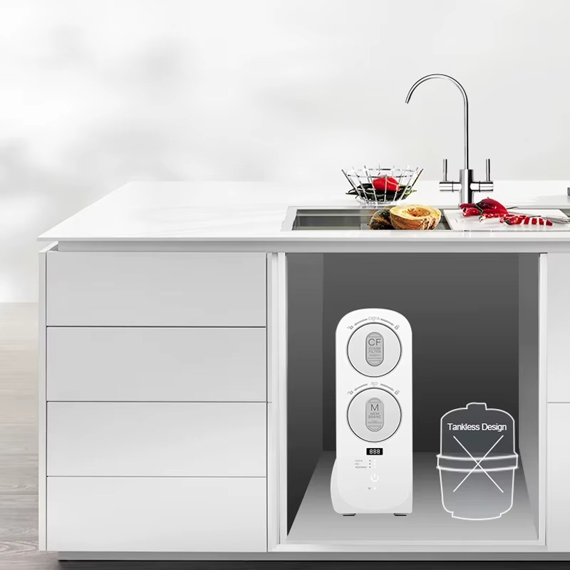 Sistema de Ósmosis Inversa de Alto Flujo Personalizable - Purificador de Agua Debajo del Fregadero