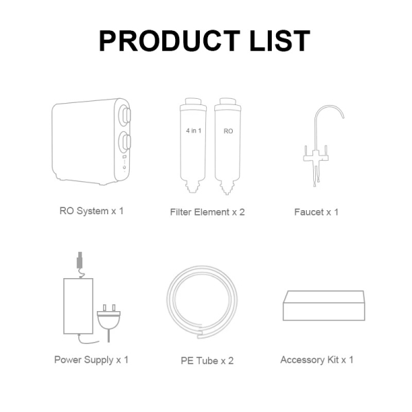 Sistema de Ósmosis Inversa de Alto Flujo Personalizable - Purificador de Agua Debajo del Fregadero